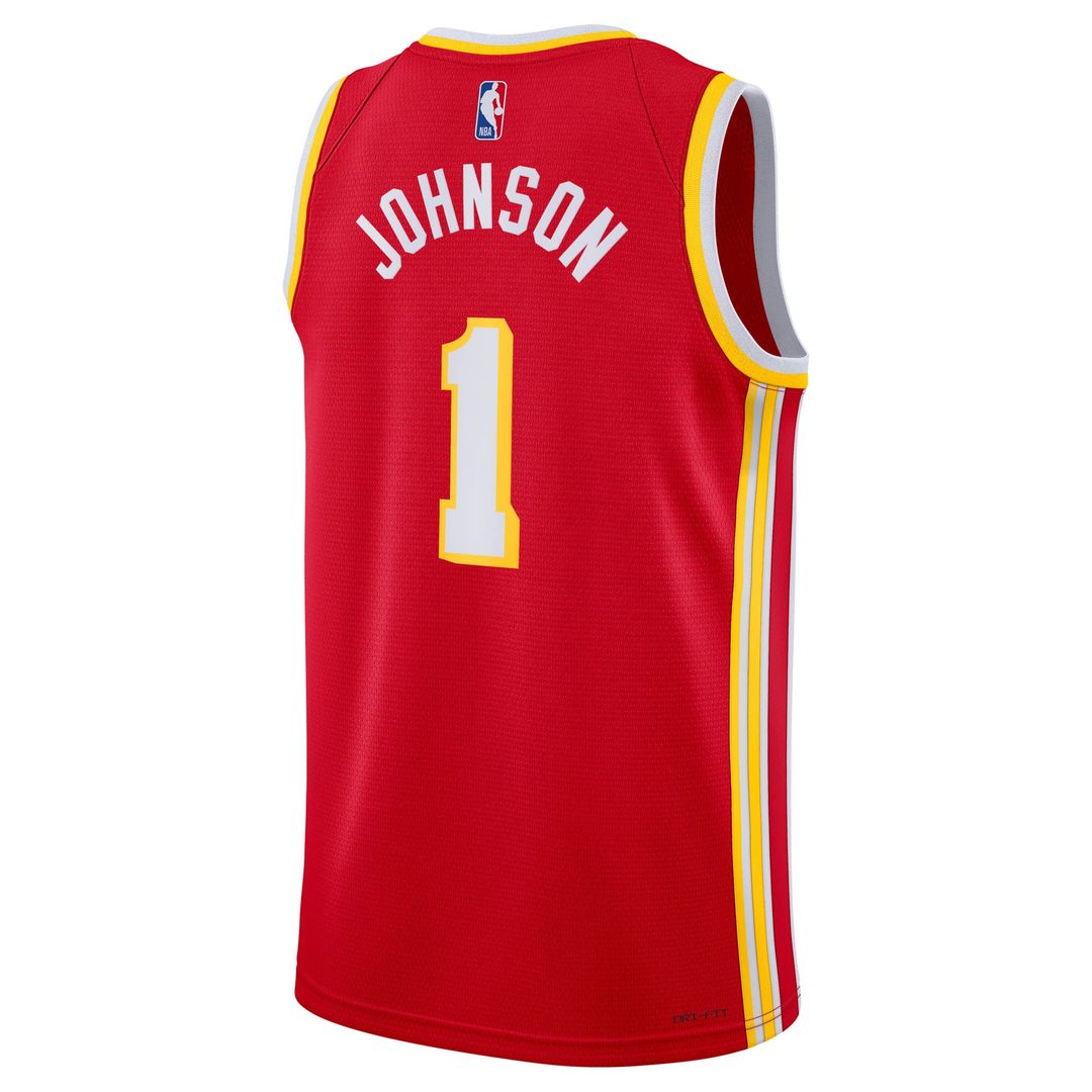Atlanta Hawks Jalen Johnson Nike Unisex Swingman Jersey - Icon Edition - Red