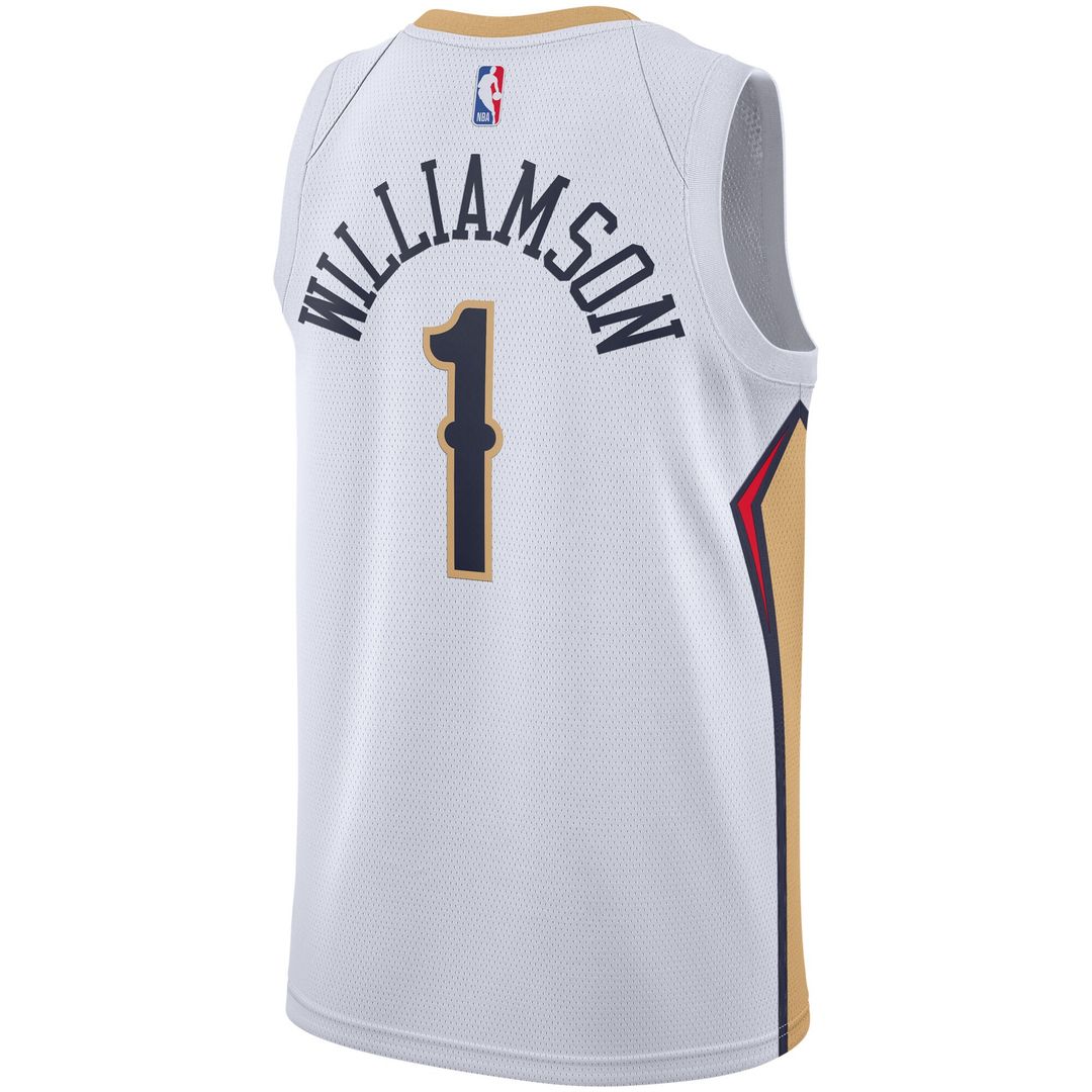 New Orleans Pelicans Zion Williamson Nike 2019/2020 Swingman Jersey - Association Edition - White
