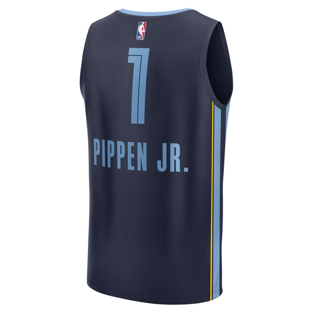 Memphis Grizzlies Scotty Pippen Jr. Fanatics Fast Break Replica Player Jersey - Icon Edition - Navy