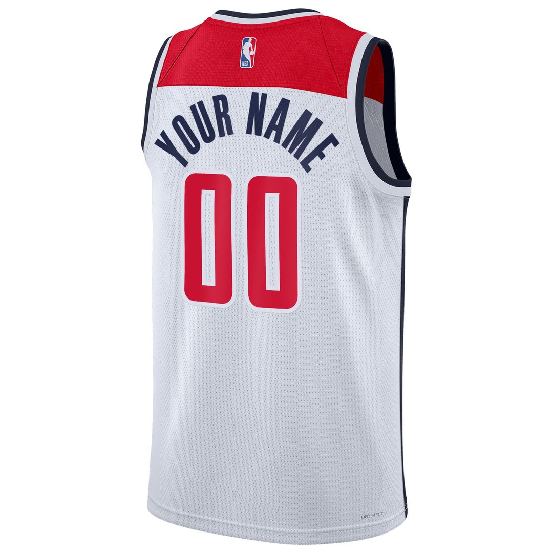 Washington Wizards Nike Unisex Swingman Custom Jersey Red - Icon Edition