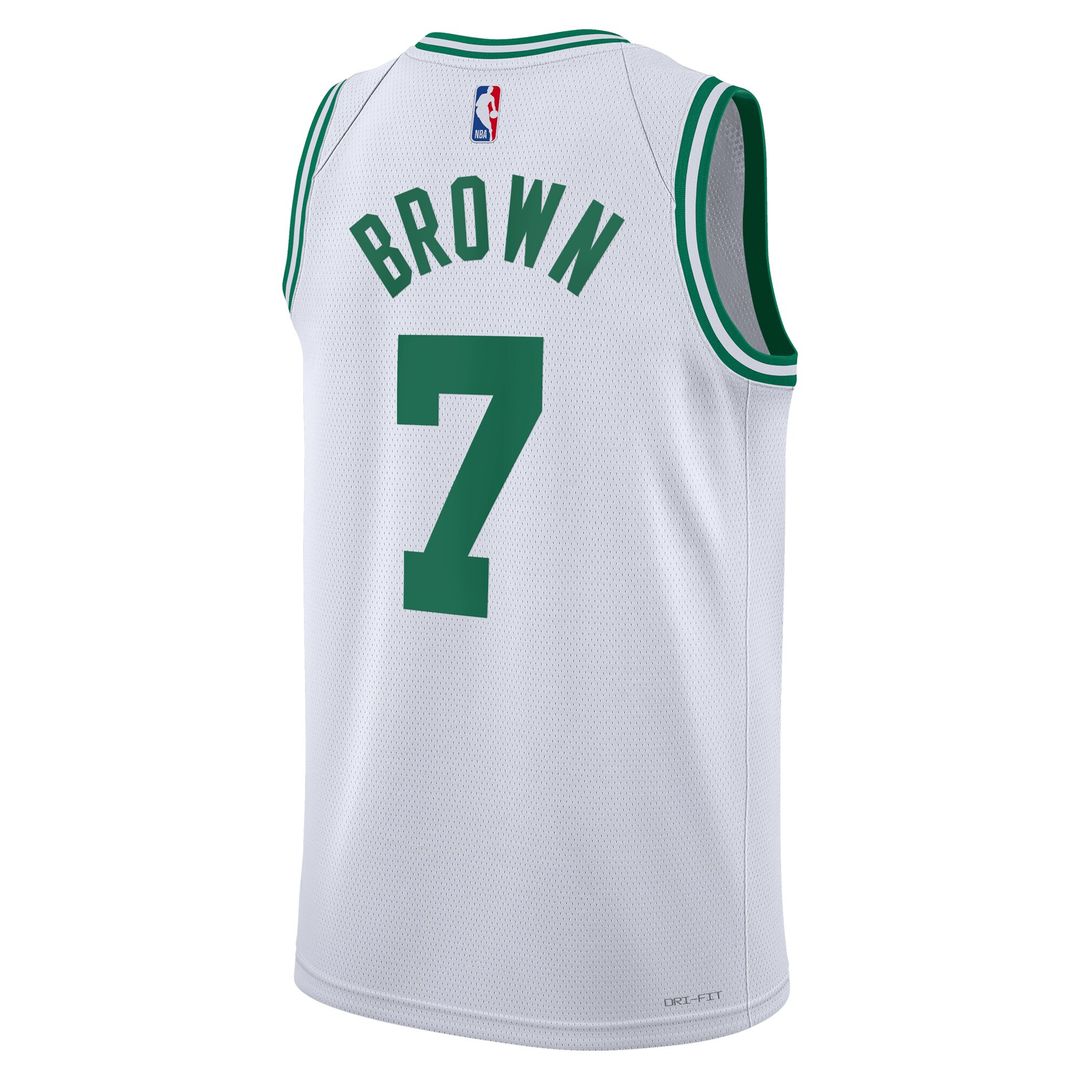 Boston Celtics Jaylen Brown Nike Unisex Swingman Jersey - Icon Edition - Kelly Green