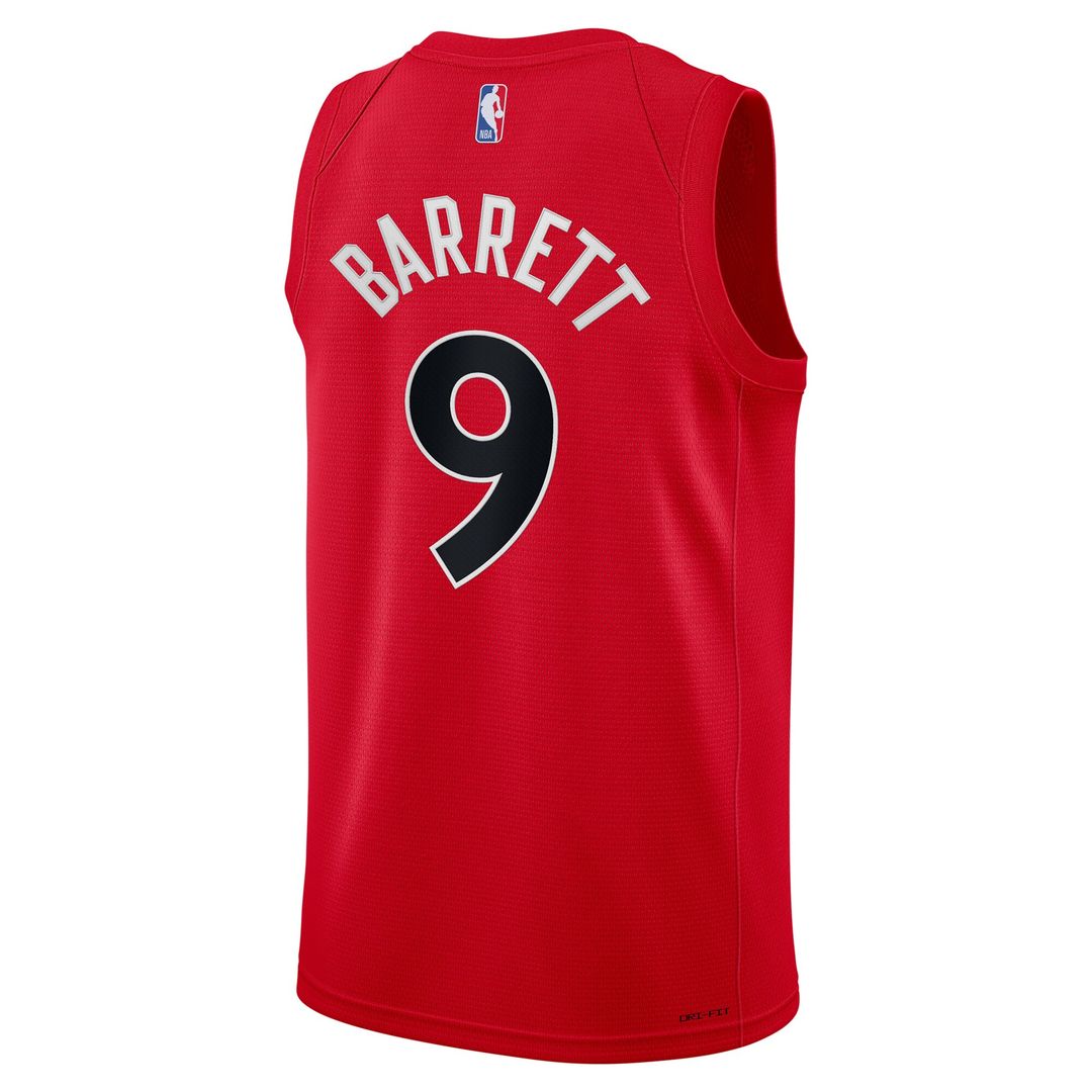 Toronto Raptors RJ Barrett Nike Youth Swingman Jersey - Icon Edition - Red