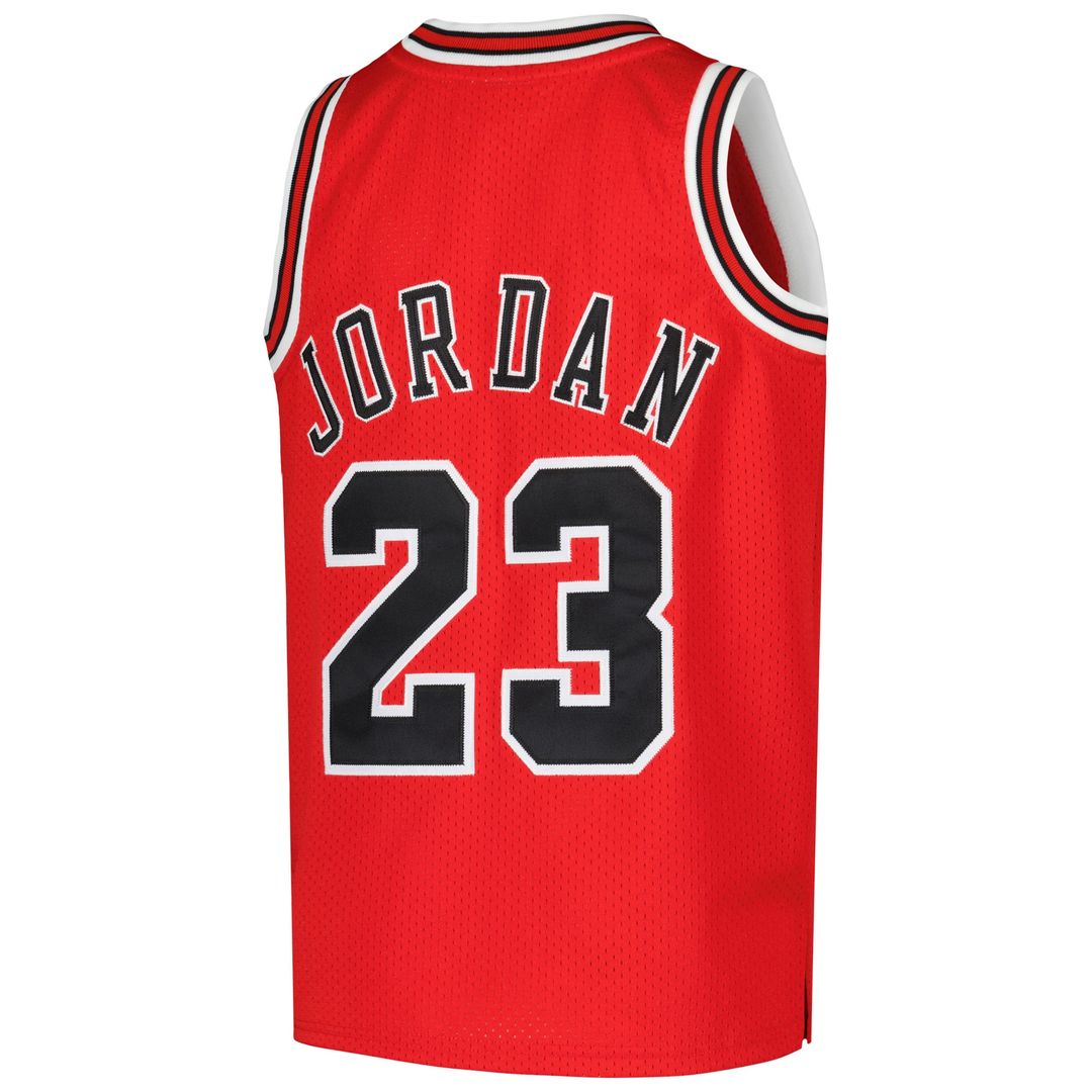 Chicago Bulls Michael Jordan Mitchell & Ness Youth Hardwood Classics 1997/98 Authentic Jersey - Red