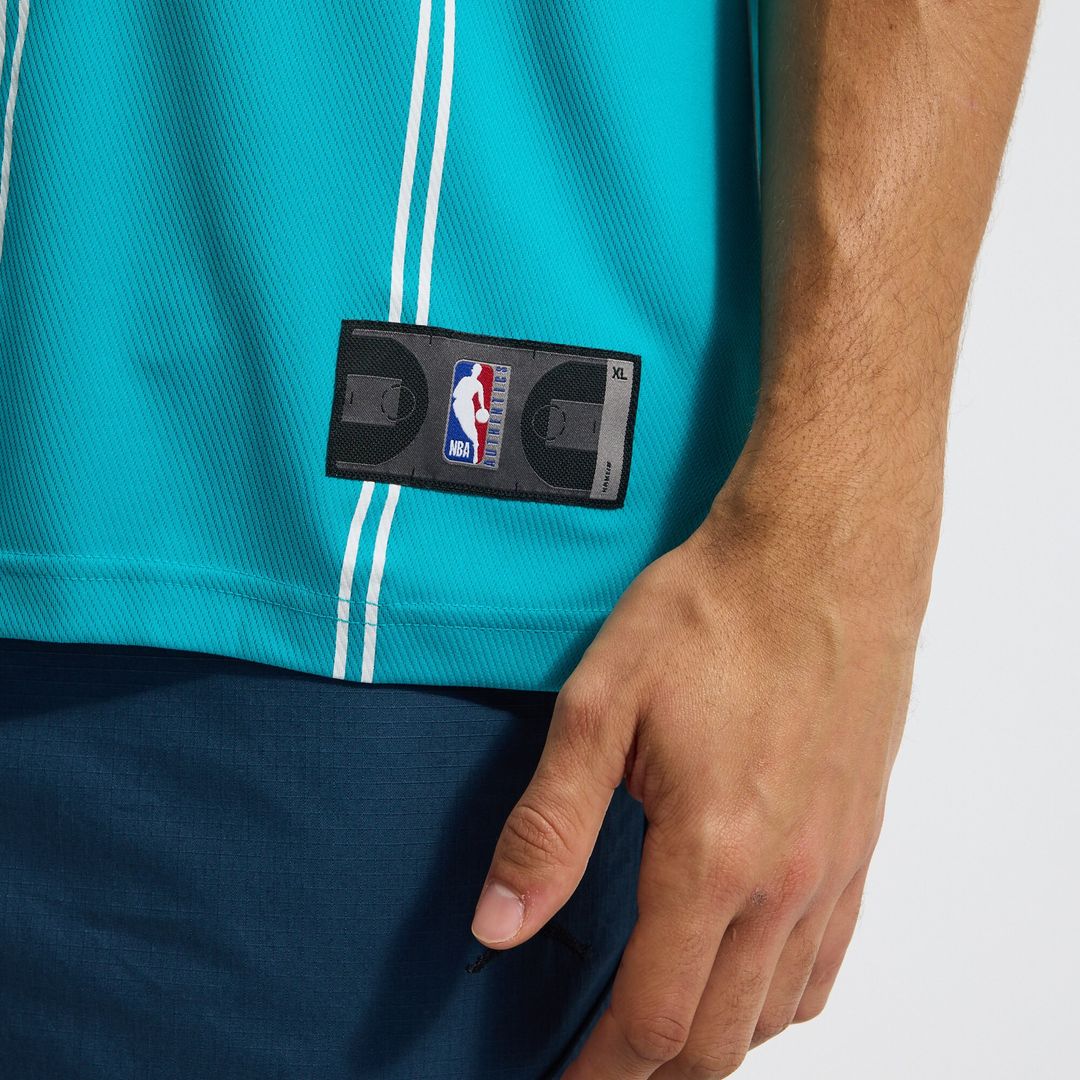 Charlotte Hornets Kon Knueppel Fanatics 2025 NBA Draft First Round Pick Fast Break Replica Jersey - Icon Edition - Teal