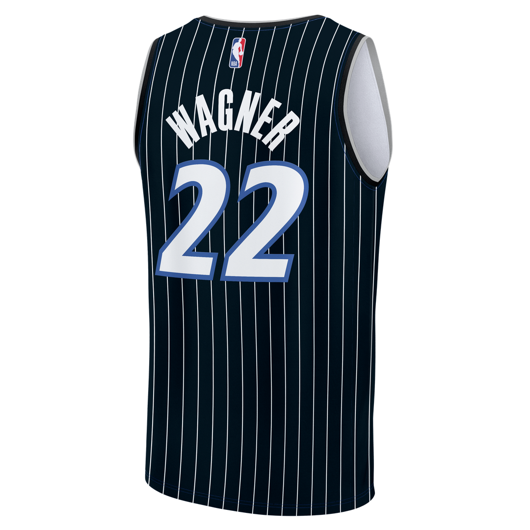 Orlando Magic Franz Wagner Fanatics Youth Fast Break Jersey - Statement Edition - Black