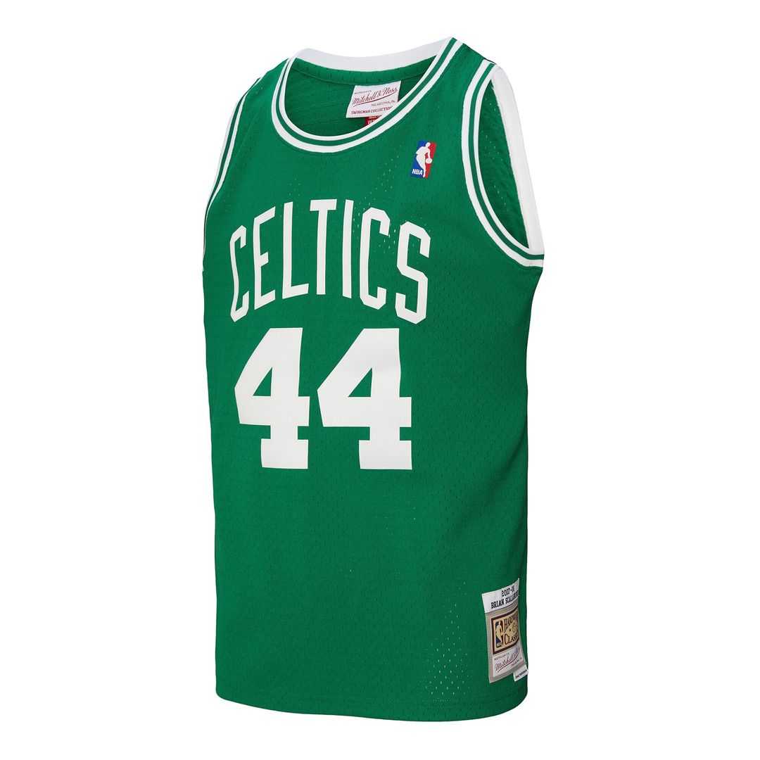 Boston Celtics Brian Scalabrine Mitchell & Ness 2007/08 Hardwood Classics Swingman Jersey - Kelly Green