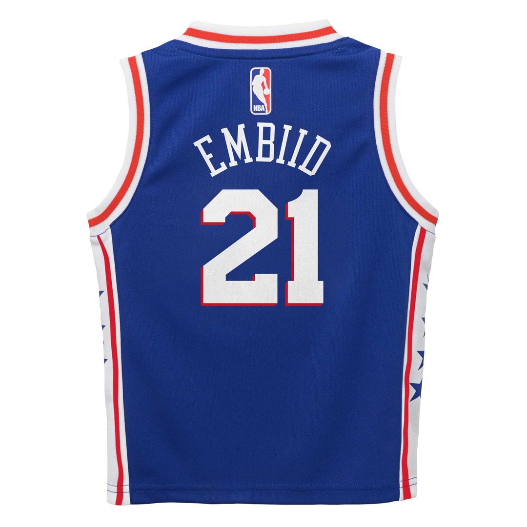 Philadelphia 76ers Joel Embiid Nike Preschool Swingman Player Jersey - Icon Edition - Royal