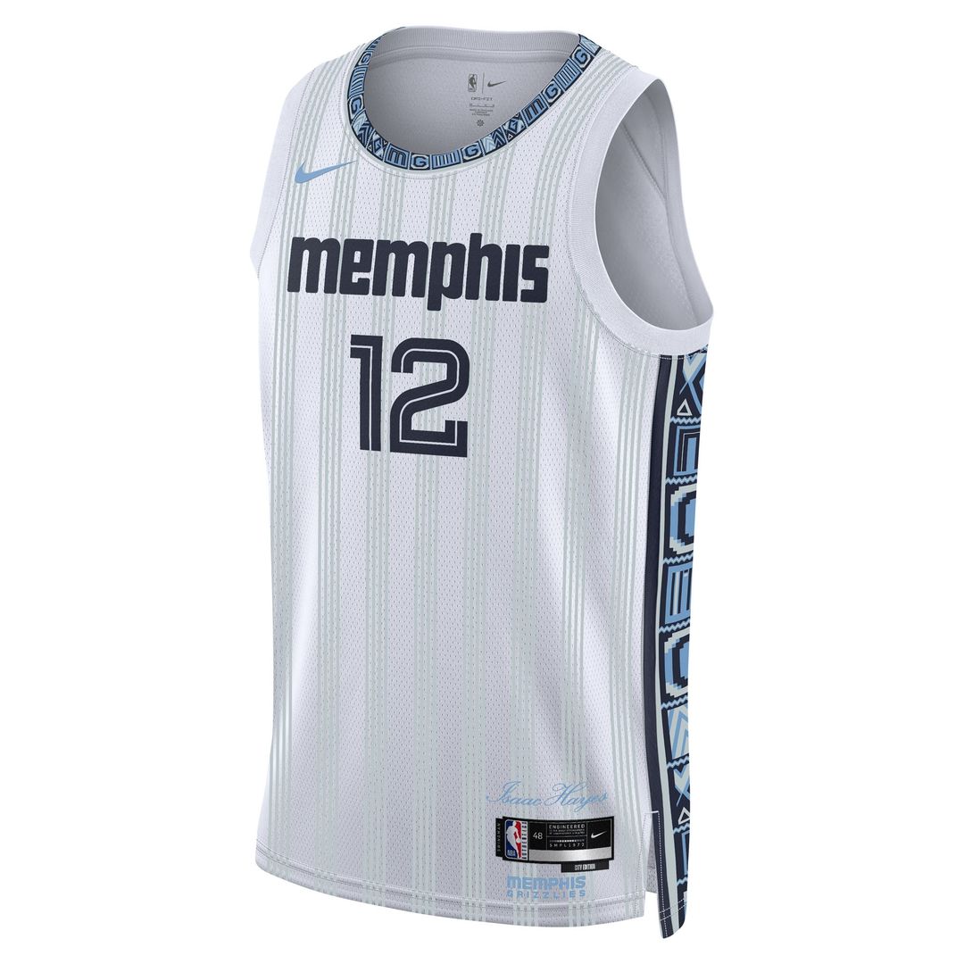 Memphis Grizzlies Ja Morant Nike Unisex 2025/26 Swingman Jersey - White - City Edition