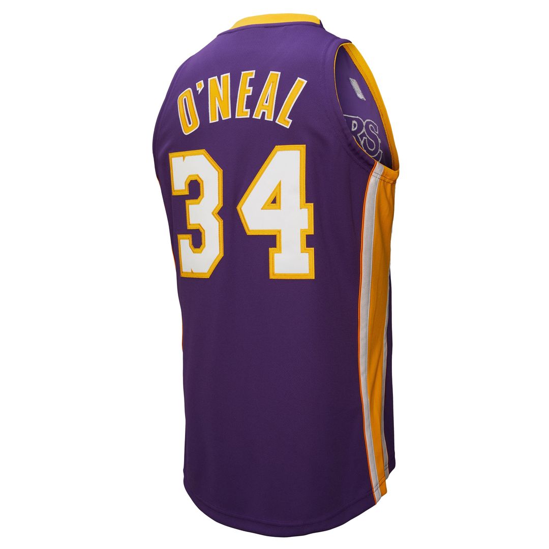 Los Angeles Lakers Shaquille O'Neal Mitchell & Ness 2000 NBA All - Star Game Authentic Jersey - Purple