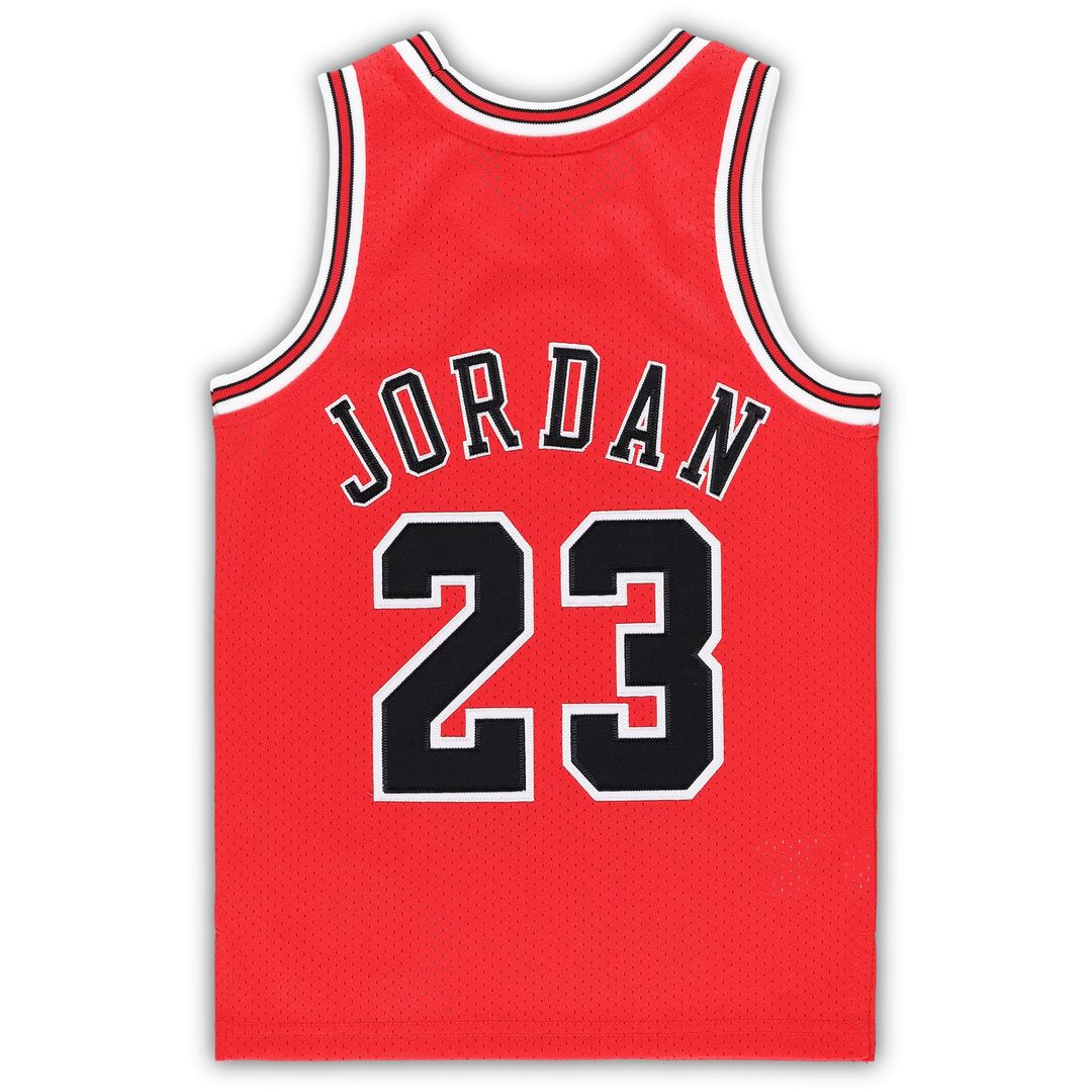 Chicago Bulls Michael Jordan Mitchell & Ness Preschool 1997/98 Hardwood Classics Authentic Jersey - Red
