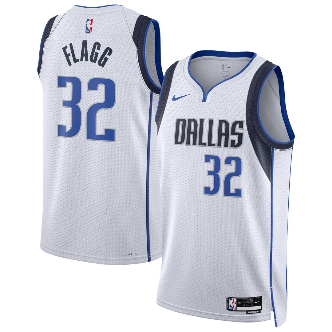 Dallas Mavericks Cooper Flagg Nike Unisex Swingman Player Jersey - Association Edition - White