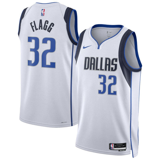 Dallas Mavericks Cooper Flagg Nike Unisex Swingman Player Jersey - Association Edition - White