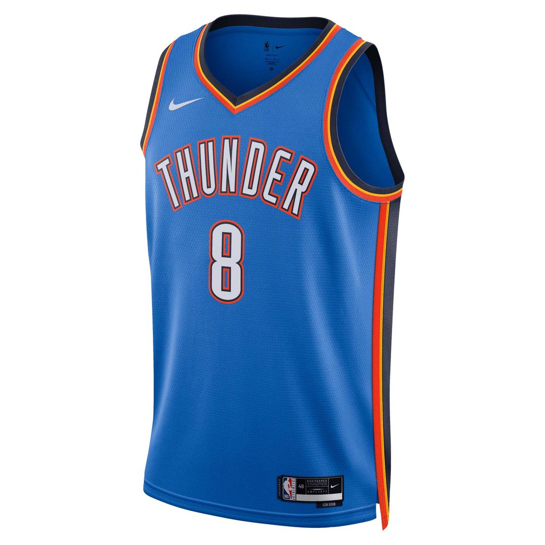 Oklahoma City Thunder Jalen Williams Nike Unisex Swingman Jersey - Icon Edition - Blue