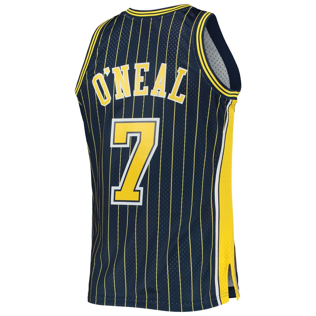 Indiana Pacers Jermaine O'Neal Mitchell & Ness 2003/04 Hardwood Classics Swingman Jersey - Navy