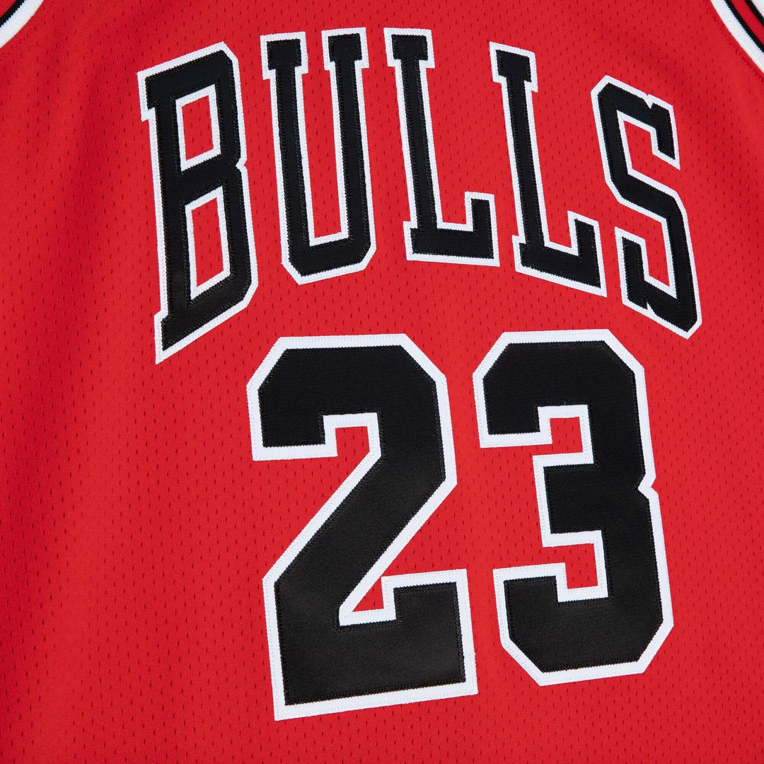 Chicago Bulls Michael Jordan Mitchell & Ness 1997 - 98 Authentic Jersey - Red