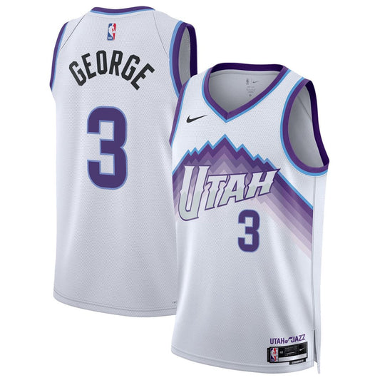Utah Jazz Keyonte George Nike Unisex Swingman Jersey - Association Edition - White