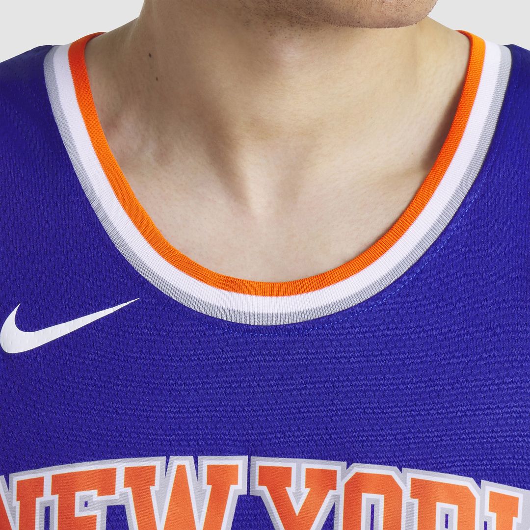 New York Knicks Jalen Brunson Nike Unisex Swingman Jersey - Icon Edition - Blue