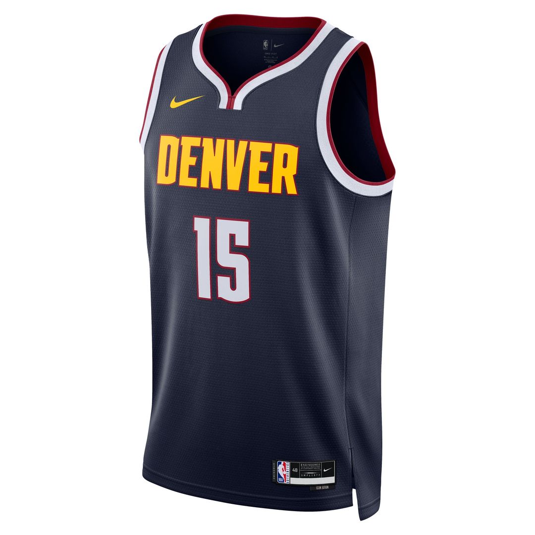 Denver Nuggets Nikola Jokic Nike Unisex Swingman Jersey - Icon Edition - Navy