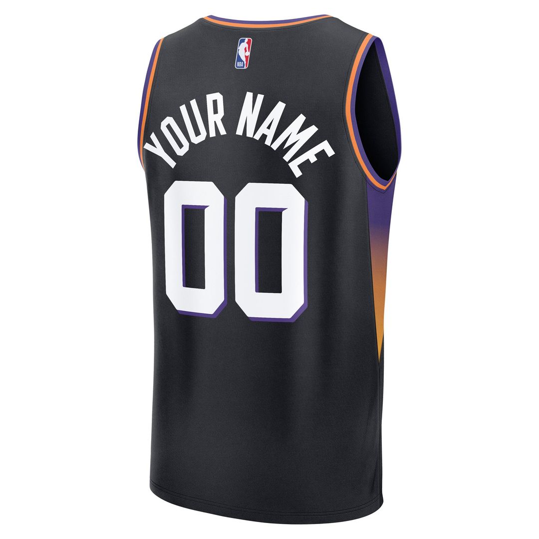 Phoenix Suns Fanatics Youth Fast Break Custom Replica Jersey - Purple - Icon Edition