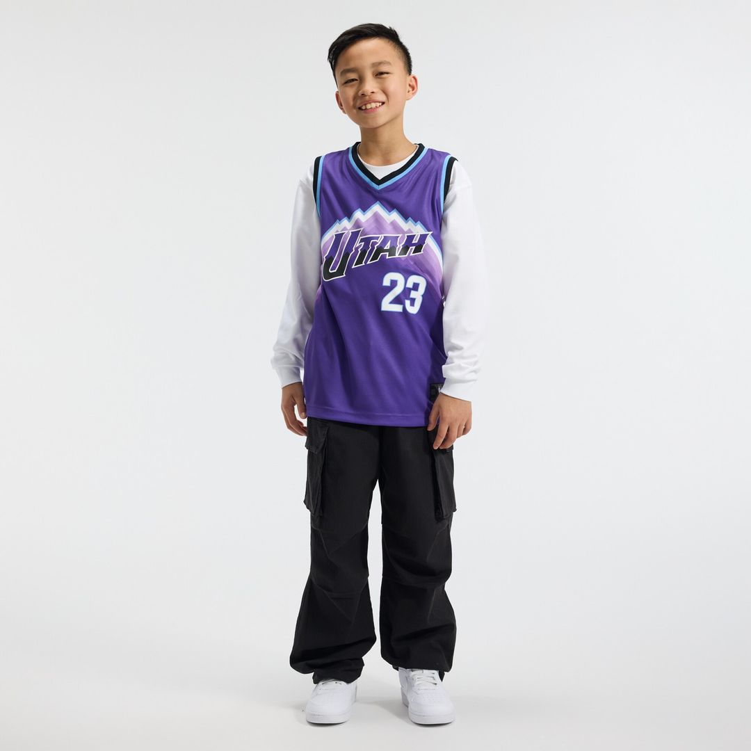 Utah Jazz Lauri Markkanen Fanatics Youth Fast Break Replica Jersey - Icon Edition - Purple