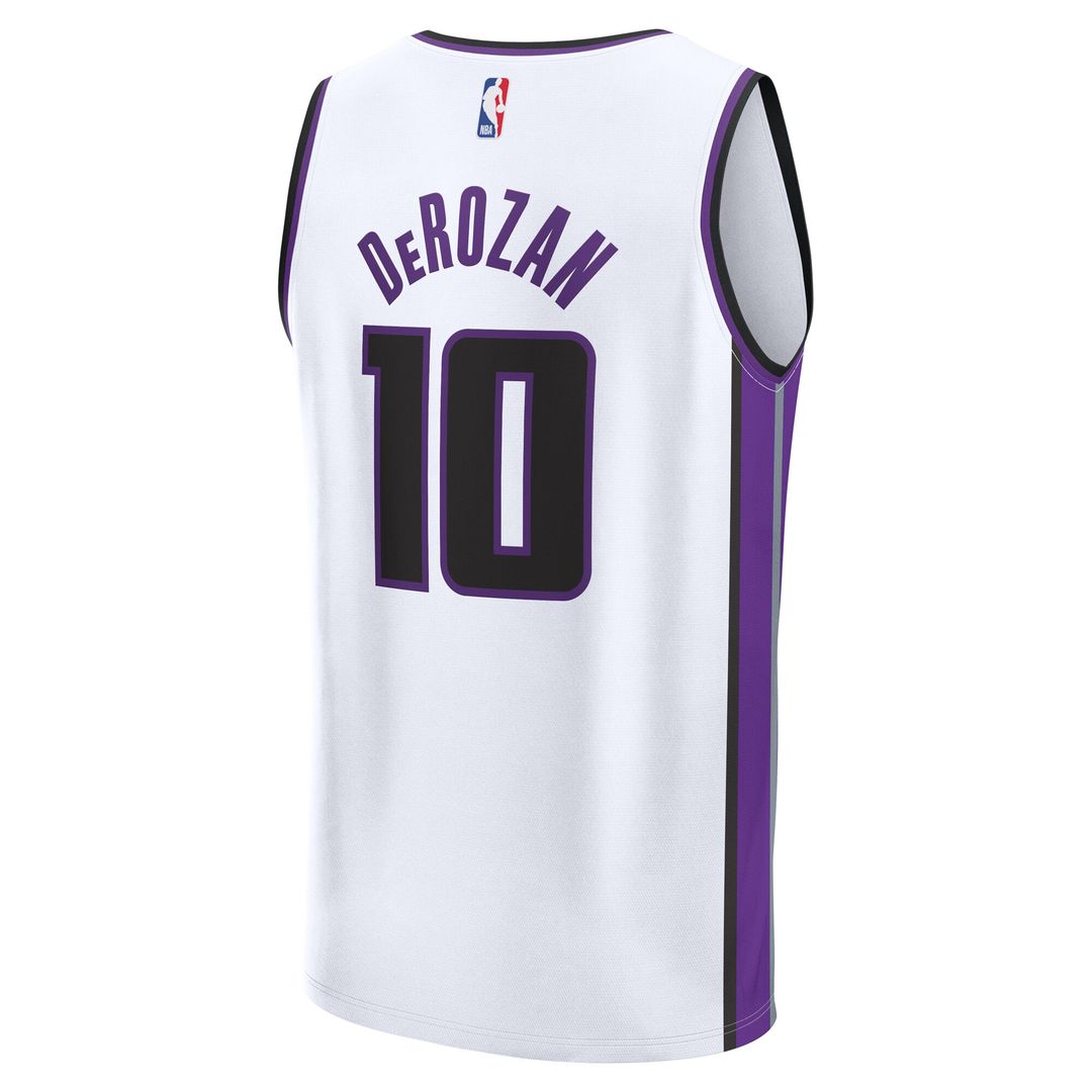 Sacramento Kings DeMar DeRozan Fanatics Youth Fast Break Replica Player Jersey - Association Edition - White