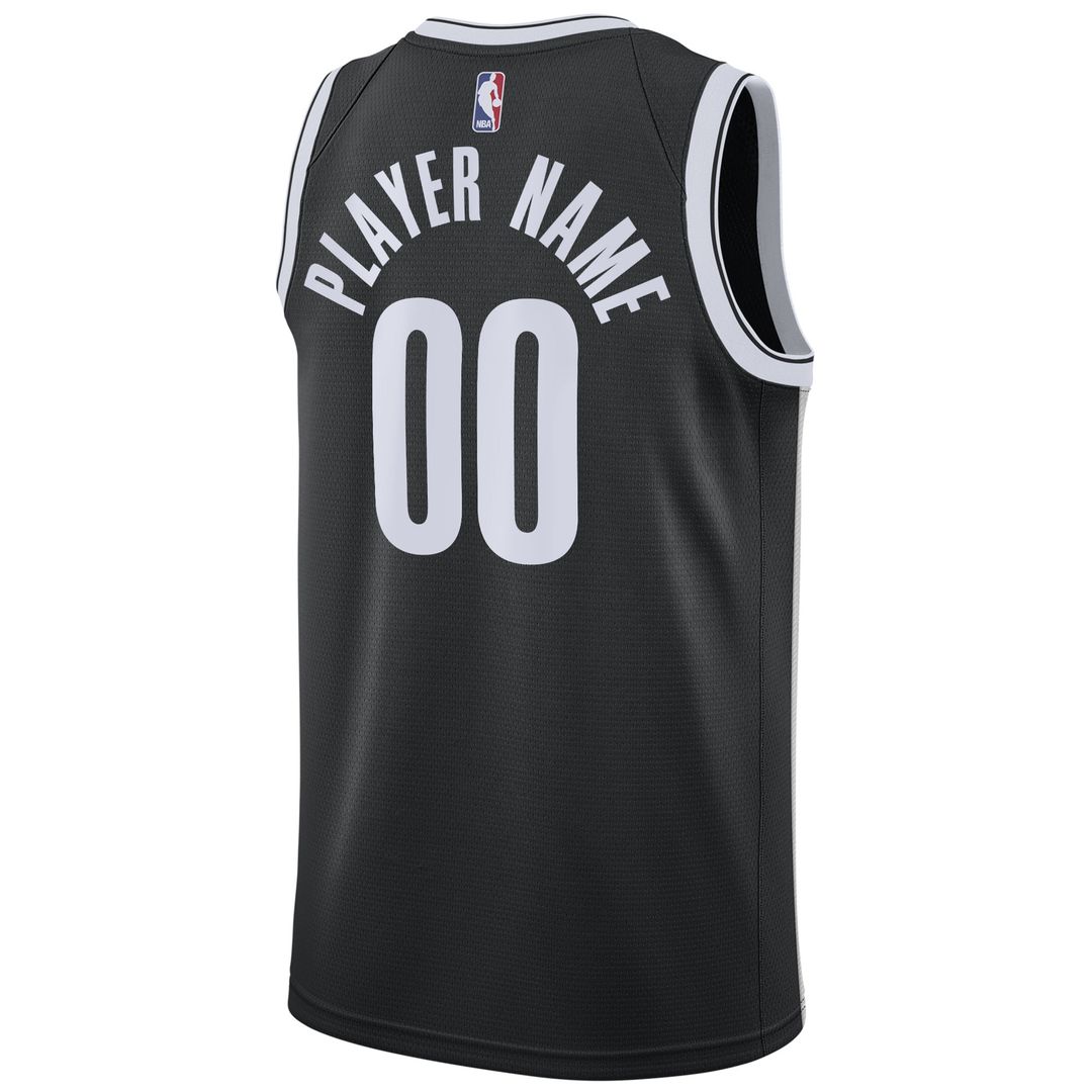 Brooklyn Nets Nike 2020/21 Swingman Custom Jersey - Association Edition - White