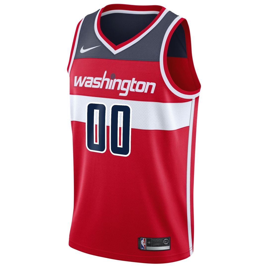 Washington Wizards Nike 2020/21 Swingman Custom Jersey - Association Edition - White