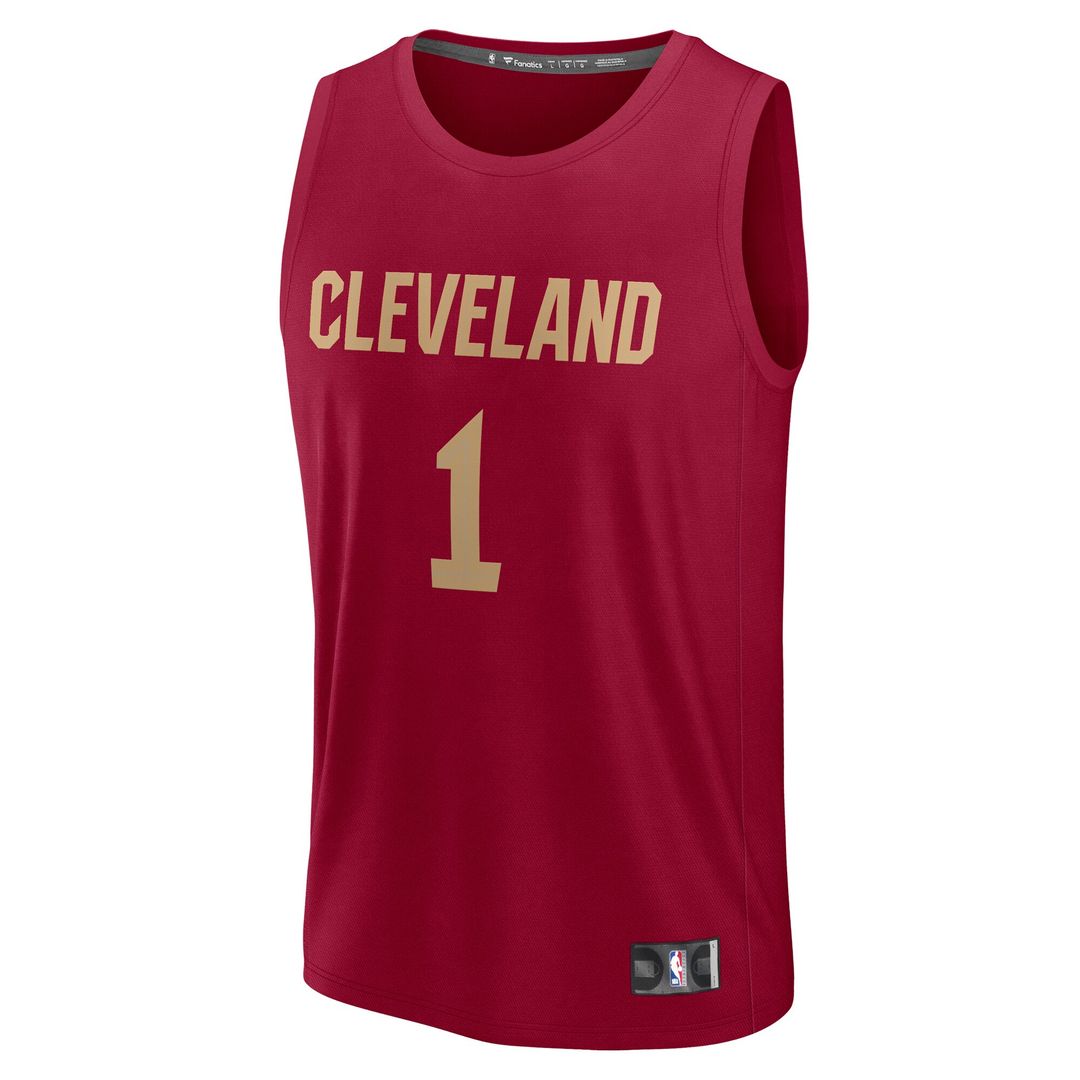 Cleveland Cavaliers Max Strus Fanatics Youth Fast Break Player Jersey - Icon Edition - Wine