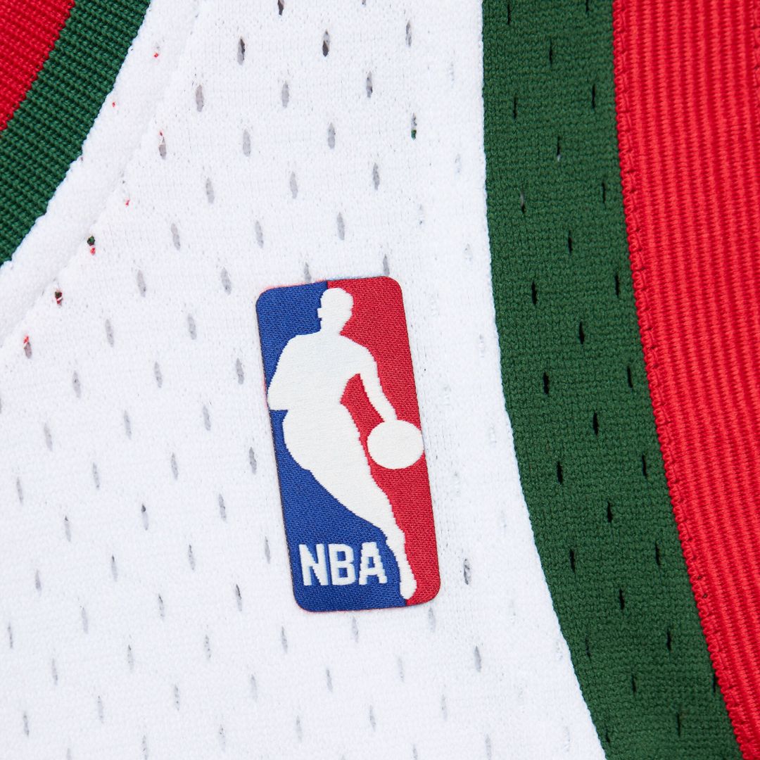 Milwaukee Bucks Giannis Antetokounmpo Mitchell & Ness 2013/14 Hardwood Classics Swingman Jersey - White