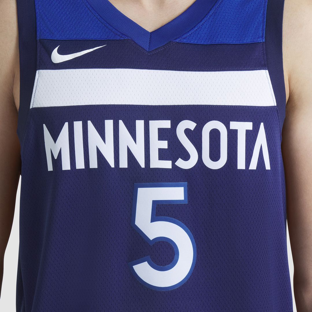 Minnesota Timberwolves Anthony Edwards Nike Unisex Swingman Jersey - Icon Edition - Navy