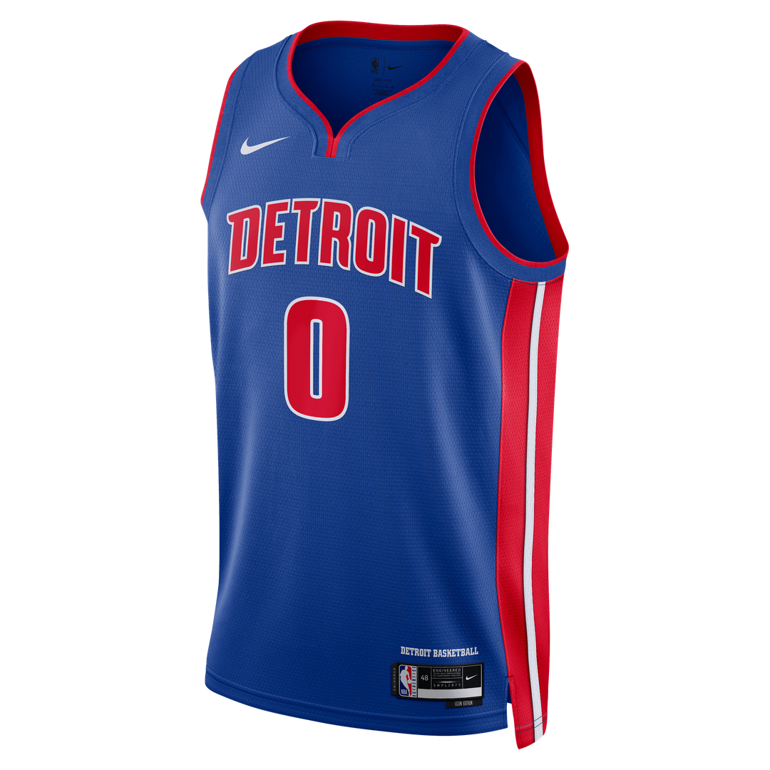 Detroit Pistons Jalen Duren Nike Unisex Swingman Jersey - Icon Edition - Blue
