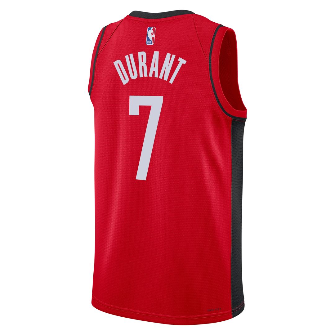 Houston Rockets Kevin Durant Nike Unisex Swingman Player Jersey - Icon Edition - Red