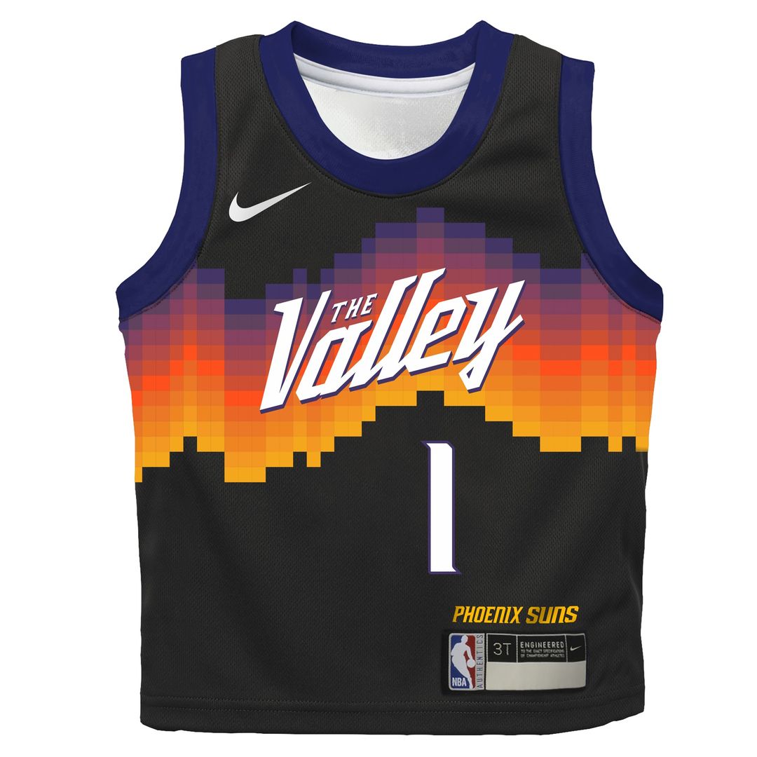 Phoenix Suns Devin Booker Nike Infant 2025/26 City Edition Swingman Jersey - Black