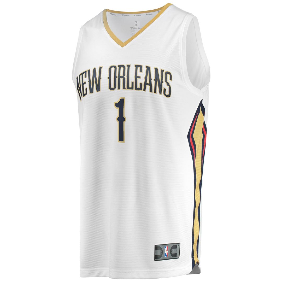 New Orleans Pelicans Zion Williamson Fanatics Replica Fast Break Jersey Red - Statement Edition