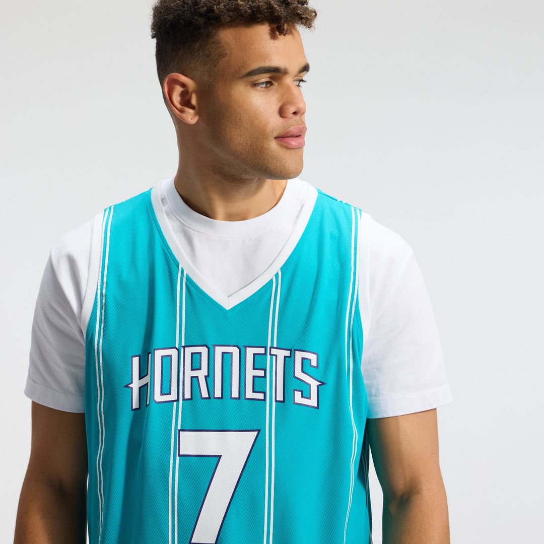 Charlotte Hornets Kon Knueppel Fanatics 2025 NBA Draft First Round Pick Fast Break Replica Jersey - Icon Edition - Teal
