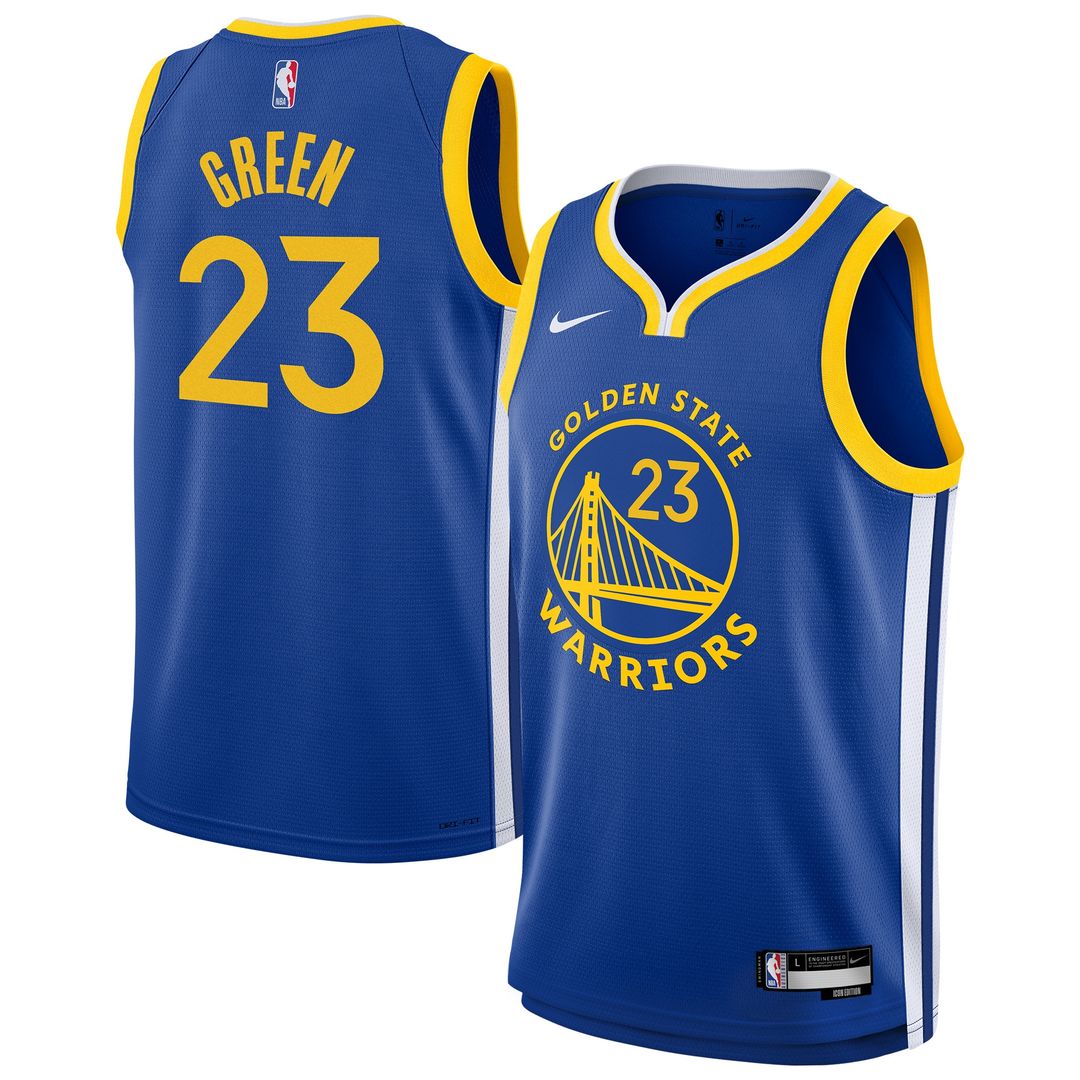 Golden State Warriors Draymond Green Nike Youth Swingman Jersey - Icon Edition - Royal