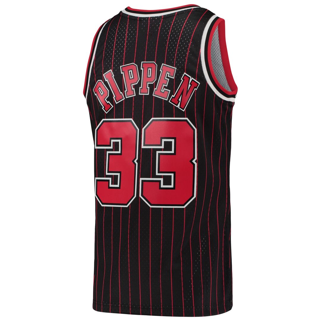 Chicago Bulls Scottie Pippen Mitchell & Ness Hardwood Classics Swingman Jersey - Black