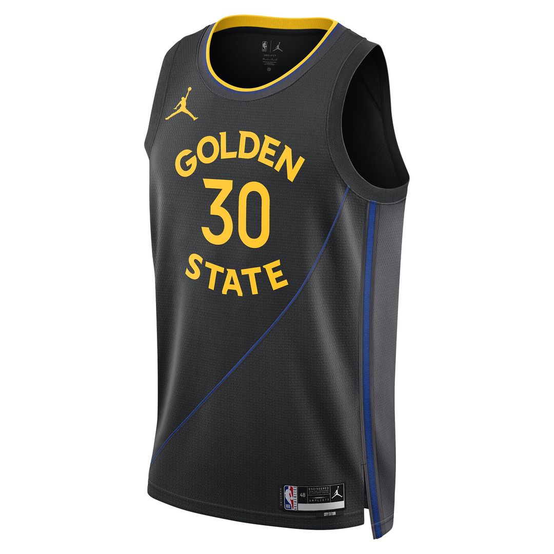 Golden State Warriors Stephen Curry Jordan Brand Unisex 2024/25 Swingman Jersey - Statement Edition - Black