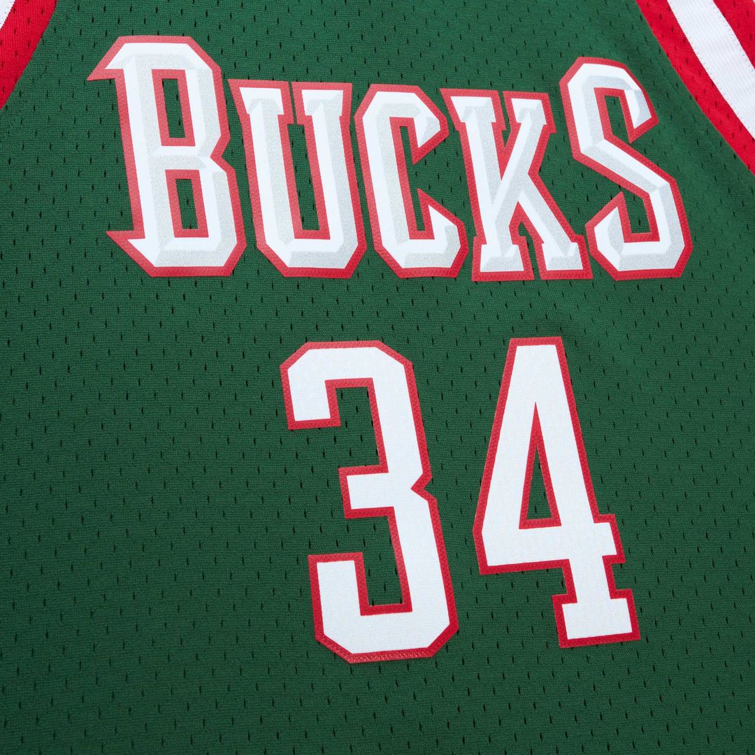 Milwaukee Bucks Giannis Antetokounmpo Mitchell & Ness 2013/14 Hardwood Classics Swingman Jersey - White