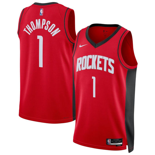 Houston Rockets Amen Thompson Nike Unisex Swingman Player Jersey - Icon Edition - Red