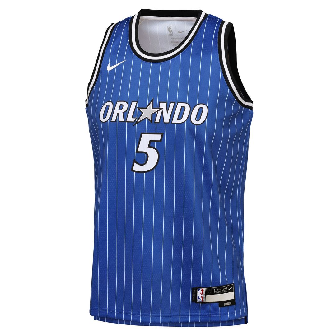 Orlando Magic Paolo Banchero Nike Youth Icon Edition Swingman Jersey - Blue