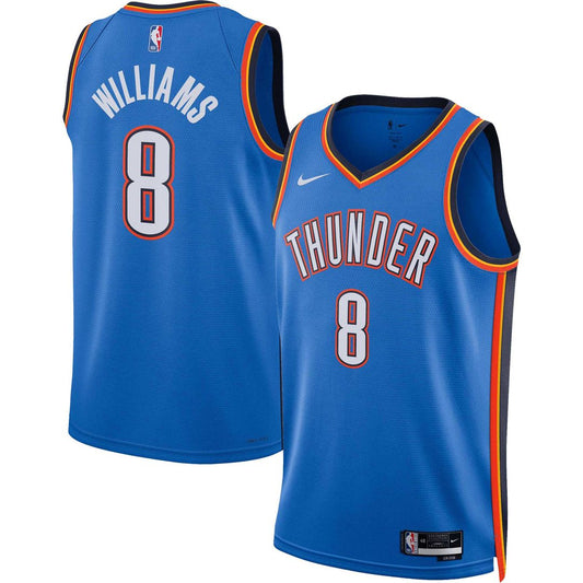 Oklahoma City Thunder Jalen Williams Nike Unisex Swingman Jersey - Icon Edition - Blue