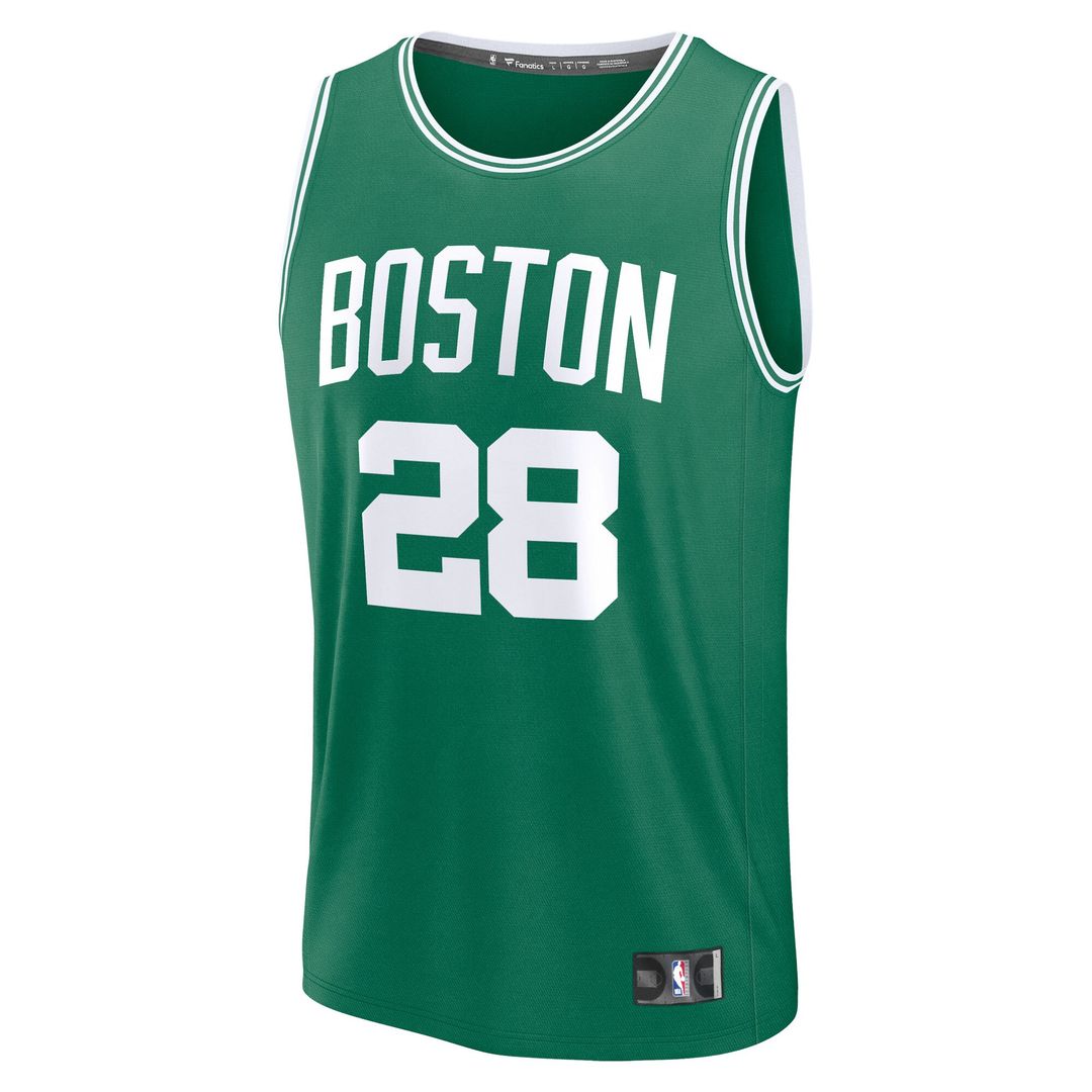 Boston Celtics Hugo Gonzalez Fanatics Youth 2025 NBA Draft First Round Pick Fast Break Replica Jersey - Icon Edition - Kelly Green