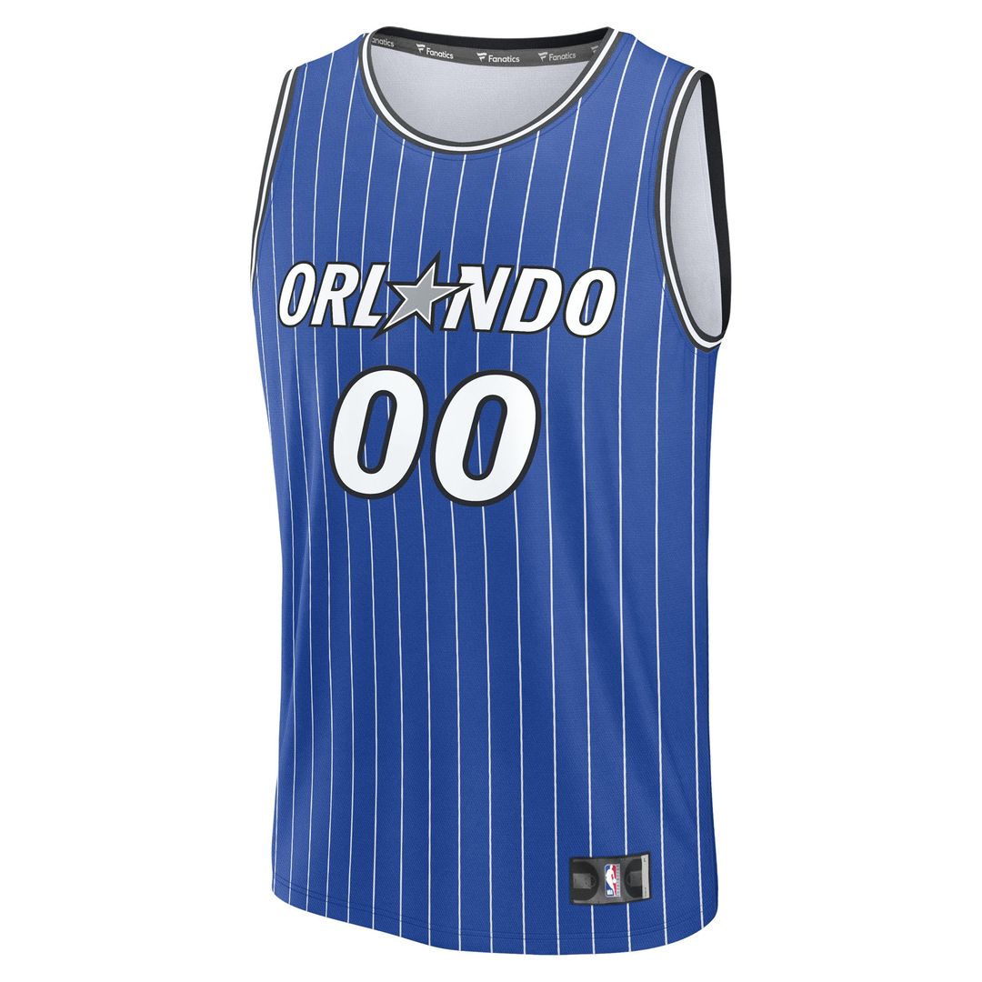 Orlando Magic Fanatics Fast Break Replica Custom Jersey - Icon Edition - Blue