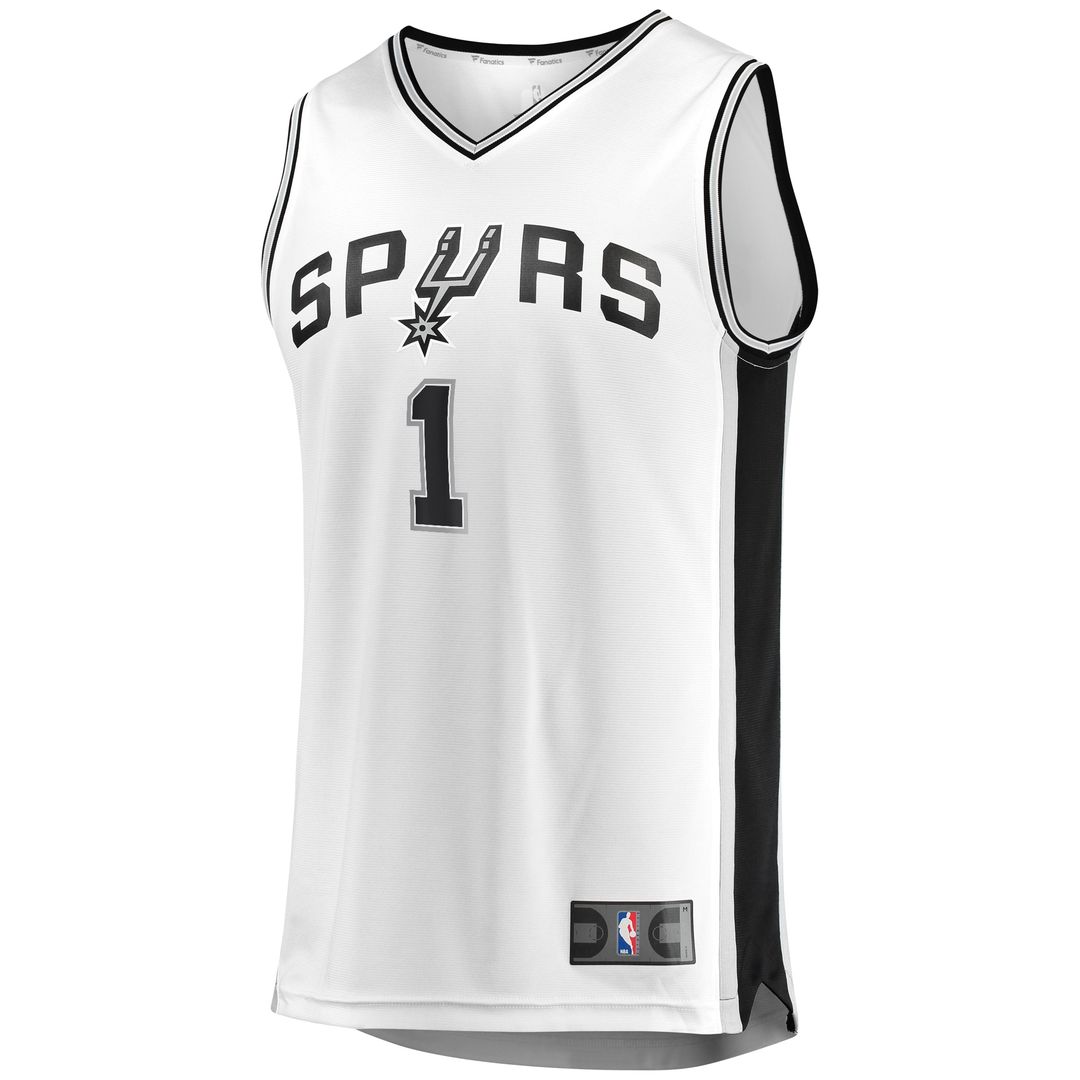 San Antonio Spurs Victor Wembanyama Fanatics Youth Fast Break Replica Player Jersey - Association Edition - White