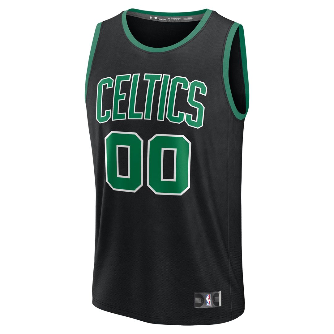 Boston Celtics Fanatics Fast Break Custom Jersey - Association Edition - White