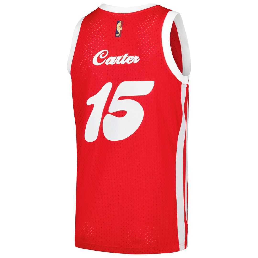 Memphis Grizzlies Vince Carter Mitchell & Ness 2015/16 Hardwood Classics Swingman Jersey - Red