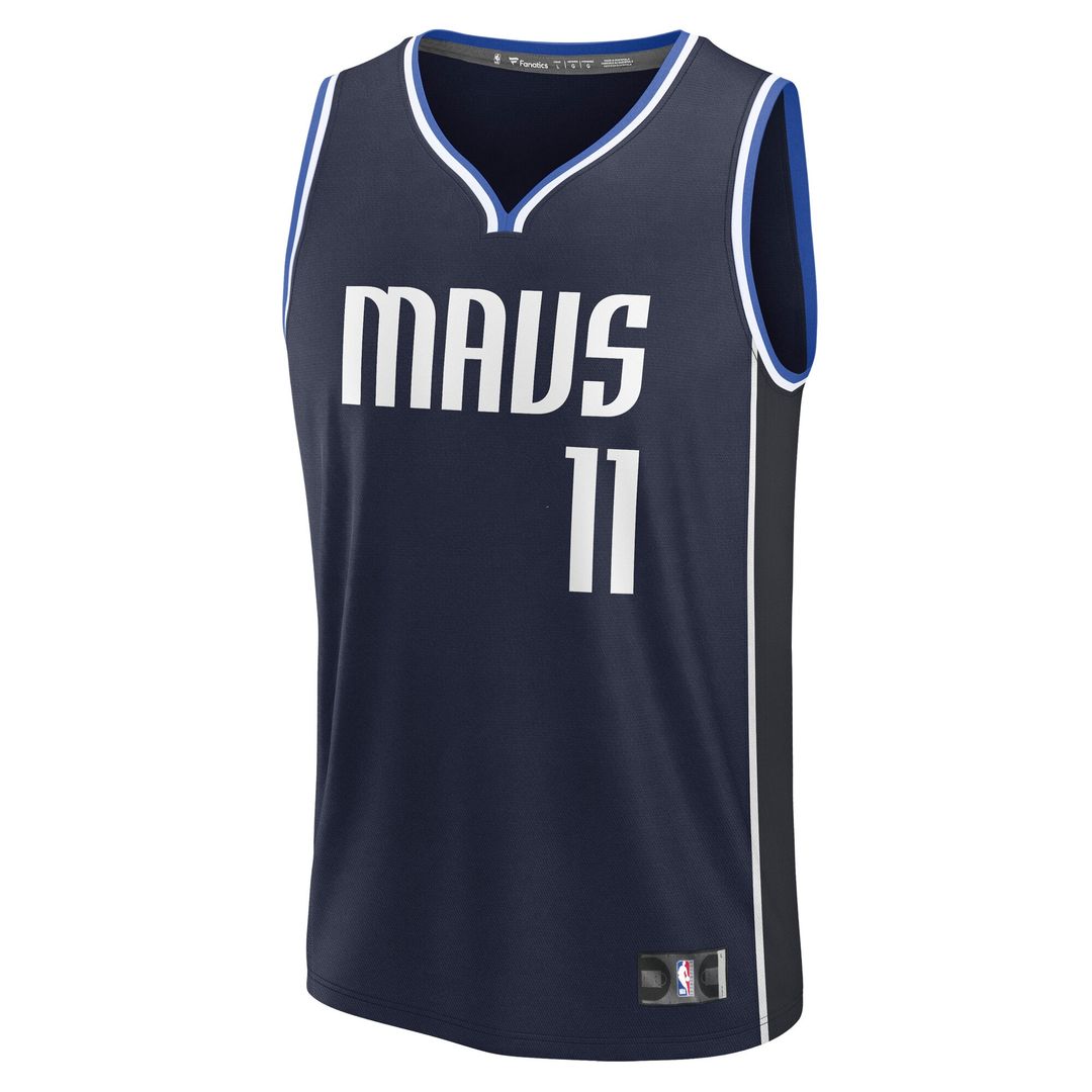 Dallas Mavericks Kyrie Irving Fanatics Fast Break Replica Player Jersey - Statement Edition - Navy