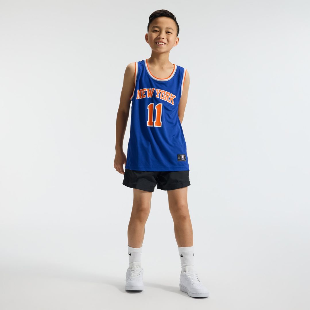 New York Knicks Jalen Brunson Fanatics Youth Fast Break Replica Player Jersey - Icon Edition - Blue