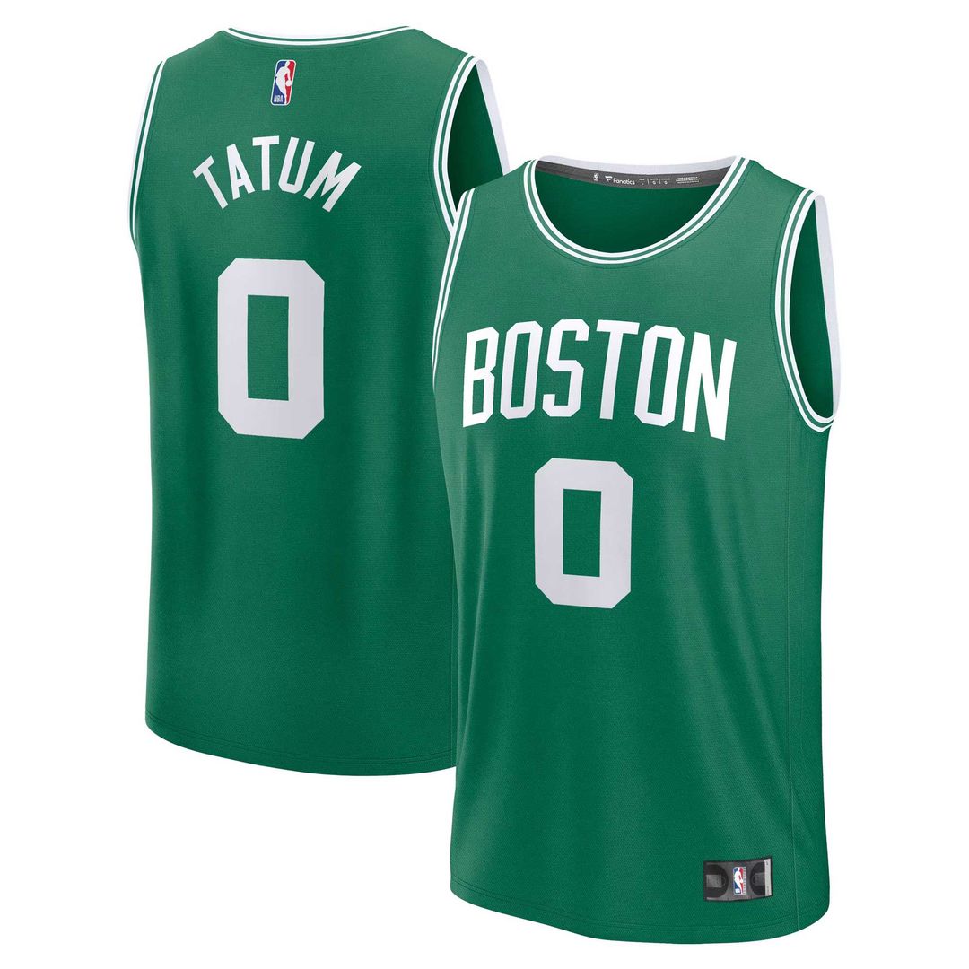 Boston Celtics Jayson Tatum Fanatics Youth Fast Break Replica Player Jersey - Icon Edition - Kelly Green